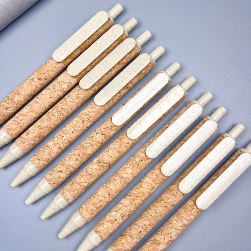 Stylo à bille écologique en paille de blé de 1,0 mm