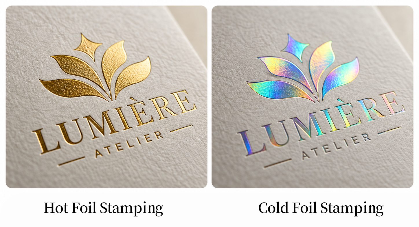 Techniques de finition d'impression : laminage, feuille, UV, gaufrage et découpe