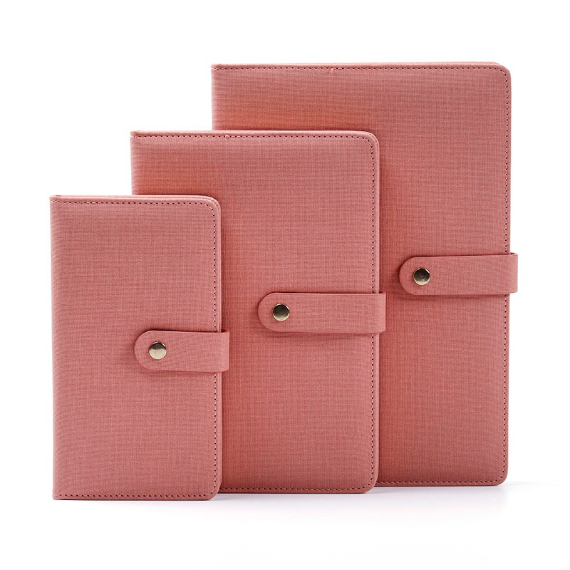 Ensemble de 3 pièces avec couverture en PU à pression en métal pour ordinateur portable