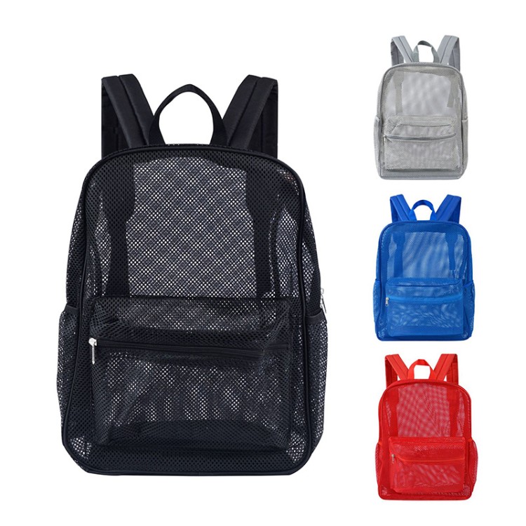 Sac à dos pliable en maille respirante de grande capacité