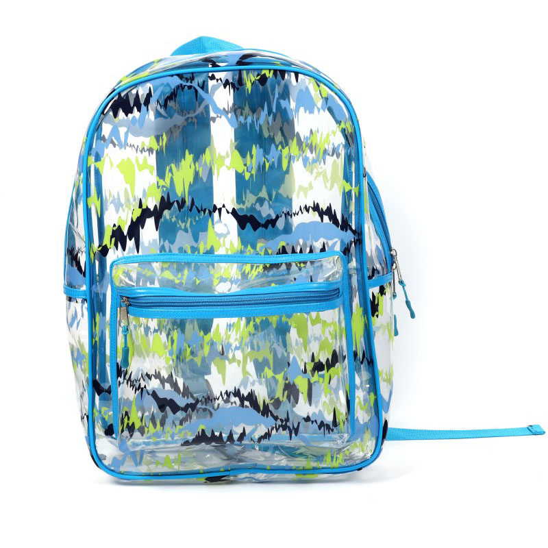 Sac à dos classique en PVC transparent